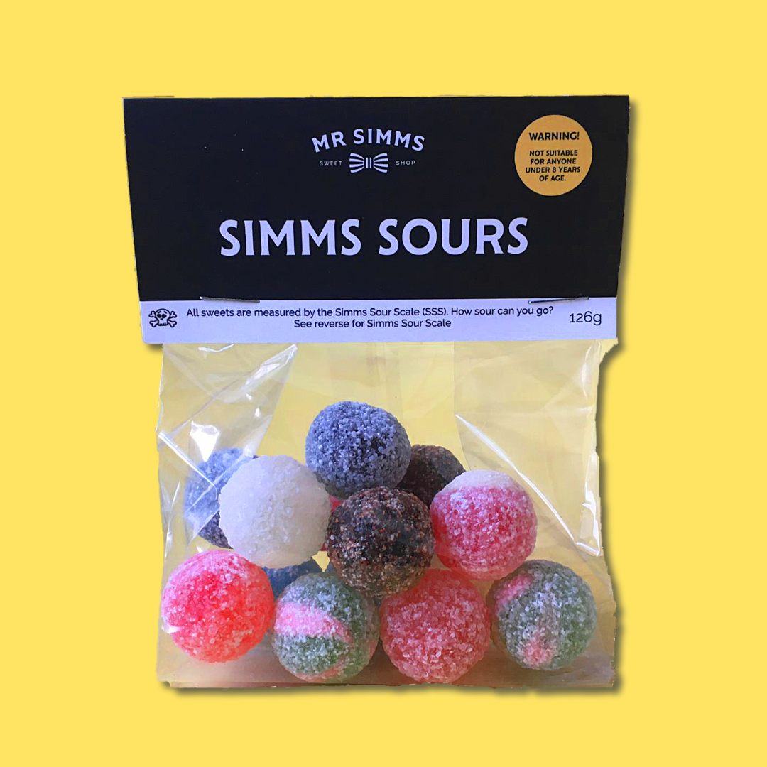 Mr Simms Sour Scale Bag Mr Simms Sweet Shop