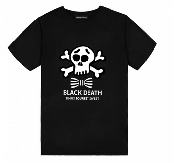 Mr Simms Black Death T-Shirt