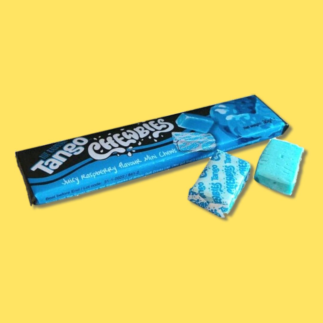 Tango Chewbies Blue Raspberry Mr Simms Sweet Shop 6795