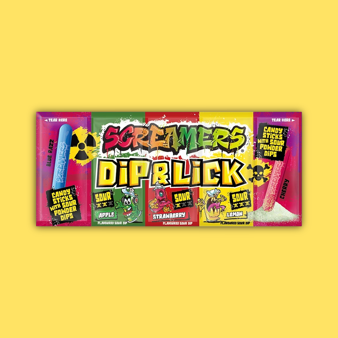 Zed Candy Screamers Dip & Lik | Mr Simms Sweet Shop