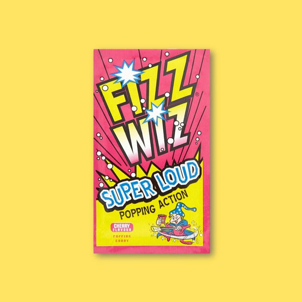 Fizz Wiz Super Loud Popping Action Cherry Flavour