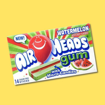 Airheads Gum Watermelon 33g