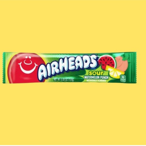 Airheads Sour Watermelon Punch 15g