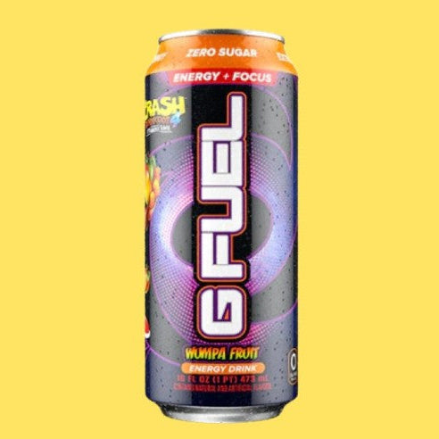 G Fuel Crash Bandicoot Wumpa Fruit Apple Mango 473ml