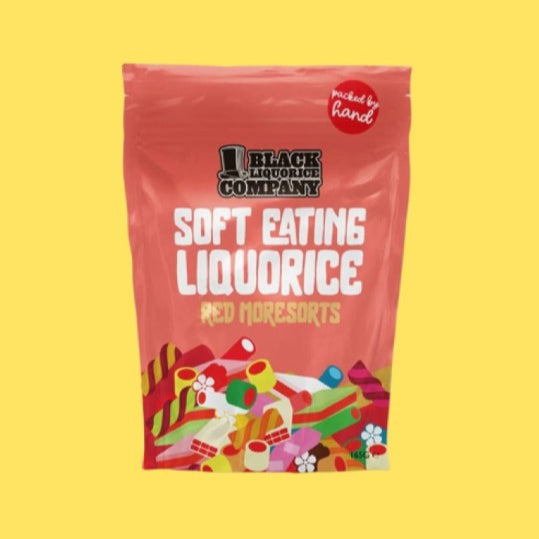 Mixed Red Liquorice Pouch 165g