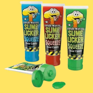 Toxic Waste Slime Licker Squeeze Sour Candy