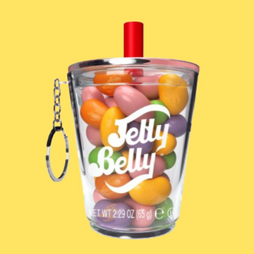 Jelly Belly Bubble Tea Mini Cup Key Ring 65g