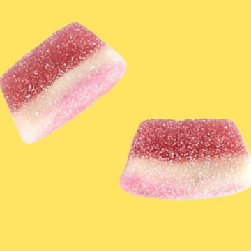 Vidal Sour Strawberry Slices - 3kg POS - 100g