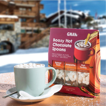 Gnaw Boozy Hot Chocolate Gift Set 120g