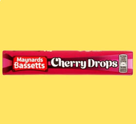 Maynards Bassetts Cherry Drops Sweets Roll 45g