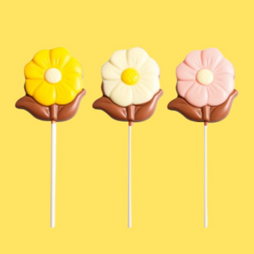 Milk Chocolate Flora Lollipop 30g