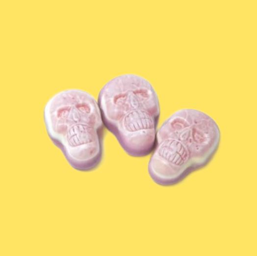 Kingsway Jelly Filled Skulls 1kg POS -100g