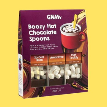 Gnaw Boozy Hot Chocolate Gift Set 120g