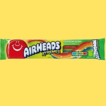 Airheads Xtremes Sour Belts Rainbow Berry 85g