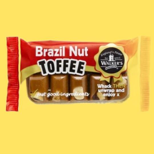 Walkers Nutty Brazil Toffee 100g