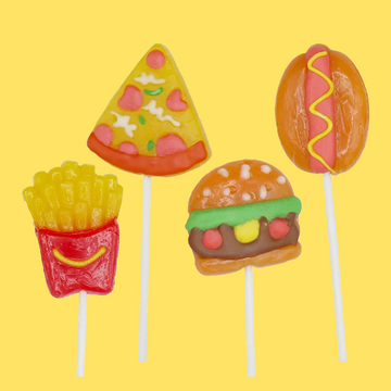 Candy Realms Fast Food Pops 50g