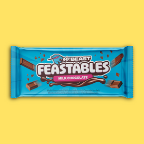 Feastables MrBeast Milk Chocolate With Peanut Butter 60g