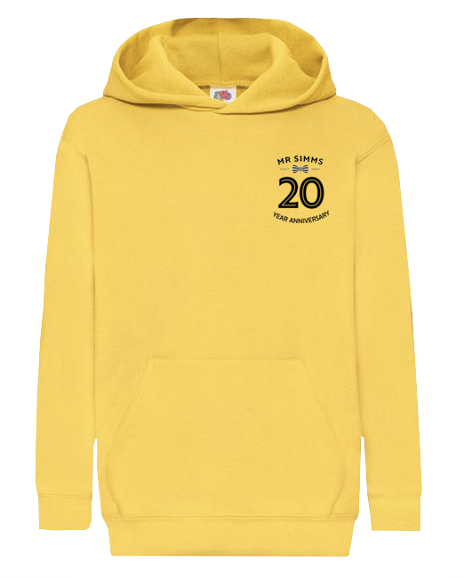 20th Anniversary Hoodies Mr Simms Sweet Shop