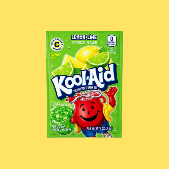 Kool Aid Unsweetened Lemon Lime 3.6g