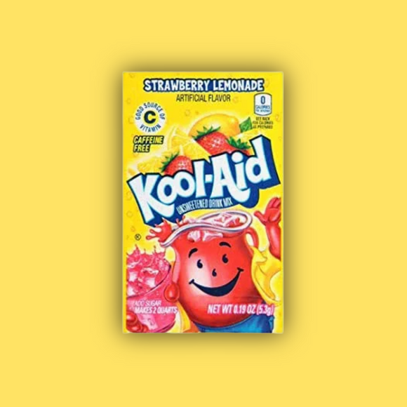 Kool Aid Twists Unsweetened Soarin' Strawberry Lemonade 5.3g