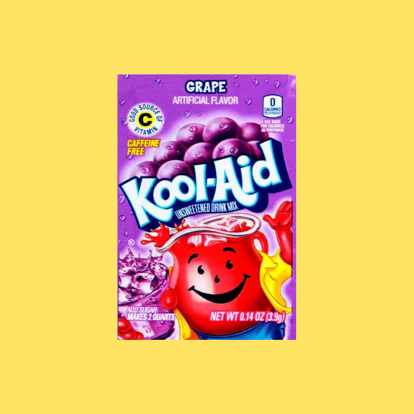 Kool Aid Unsweetened Grape 3.9g