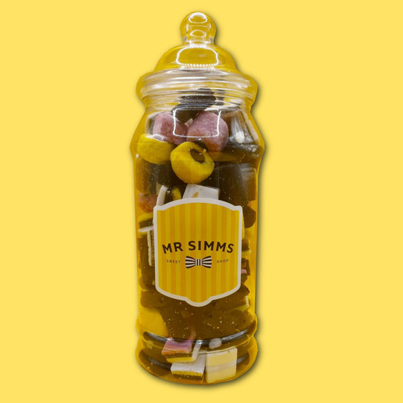 Liquorice Allsorts in Victorian Jar