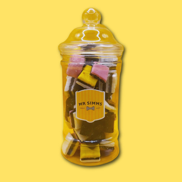 Liquorice Allsorts in Victorian Jar