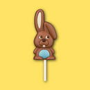 Milk choc Bunny Lollies 25g