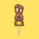 Milk choc Bunny Lollies 25g