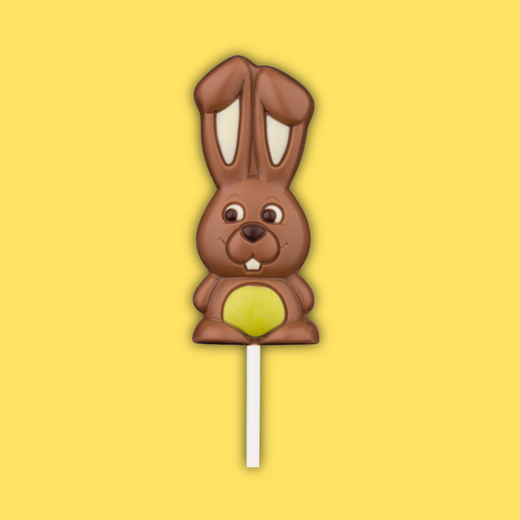 Milk choc Bunny Lollies 25g