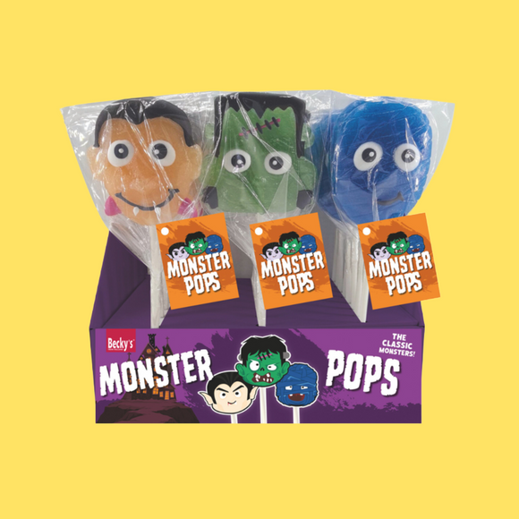New Monster Hard Candy Lollipops