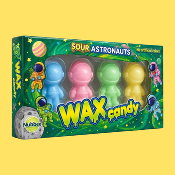 Nubbee Wax Sour Candy Astronauts 40g