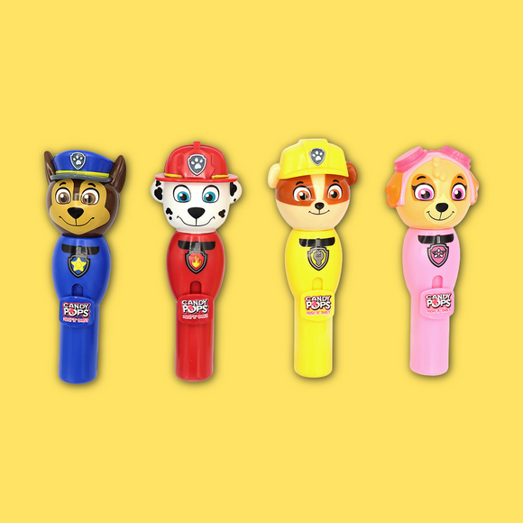 Paw Patrol Push N Twist Candy Pops 8g