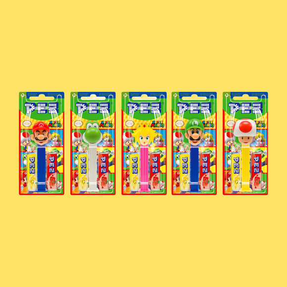 Pez Best of Nintendo Super Mario 1+2 Impulse Packs 17g
