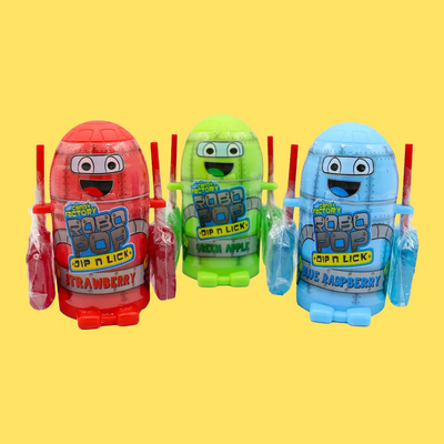 Crazy Candy Factory Robo Pop Dip N Lick