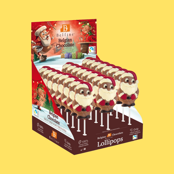 Santa Claus with Red Hat Lollipop 25g