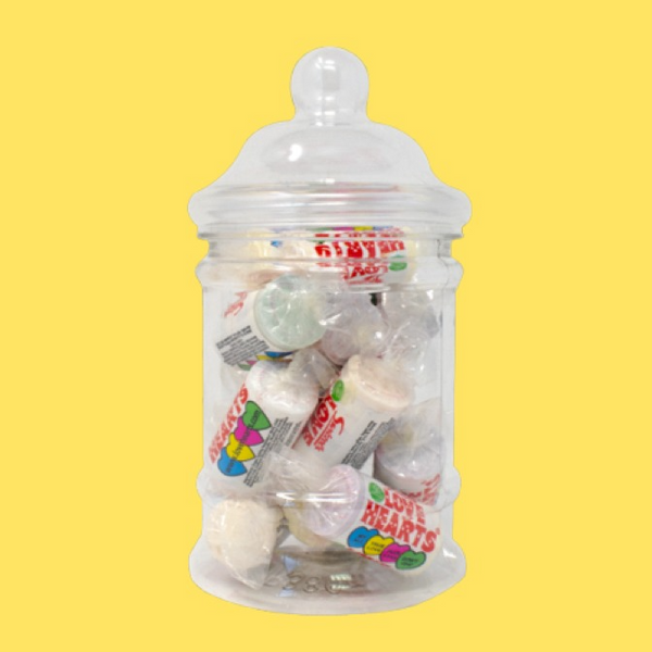 380ml Victorian Jar Clear Jar