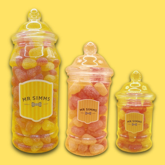 Small Pear Drops in Victorian Jar - Small 250g