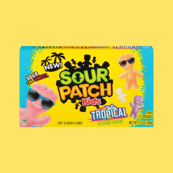 Sour Patch Kids Tropical Theater Box 99g