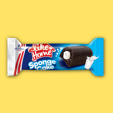 Like Home Sponge Cake Black White Milky Cream 40g