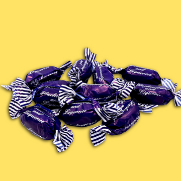 Stockley's Blackcurrant & Liquorice Wrapped 3kg POS - 100g