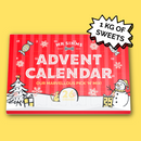 Mr Simms 1kg Pick & Mix Christmas Advent Calendar
