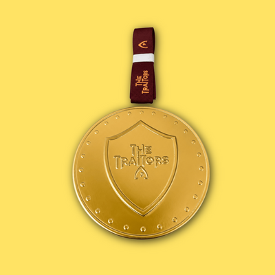 The Traitors Milk Chocolate Shield Medallion 26g