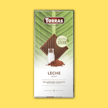 Sugar Free Stevia Milk Bar 100g