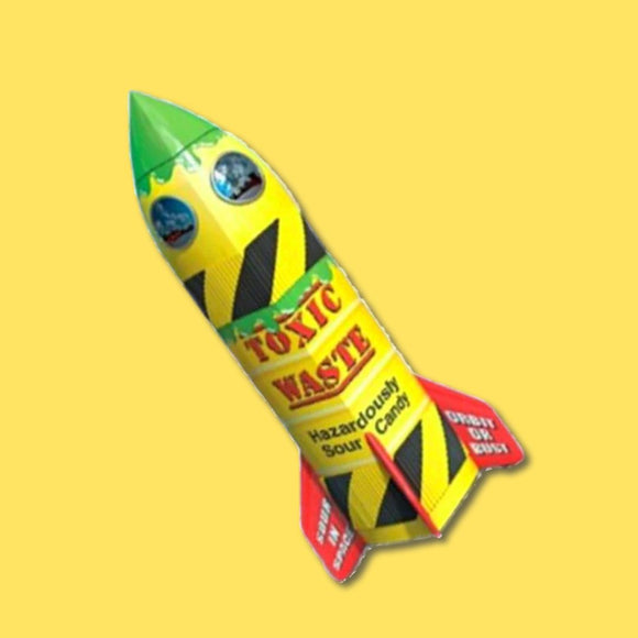 Toxic Waste Candy Rocket 126g
