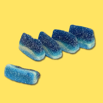 Sour Blue Raspberry Slices POS