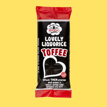 Walker's Nonsuch Liquorice Toffee Bars 100g