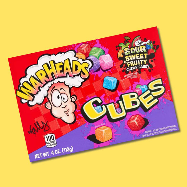 Warheads Chewy Cubes