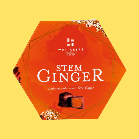 Whitakers Stem Ginger Chocolate-covered