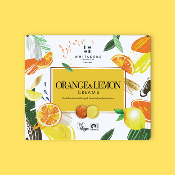 Whitakers Orange & Lemon Creams 200g